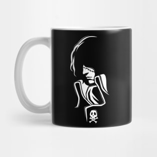 045 Harlock WHT Mug